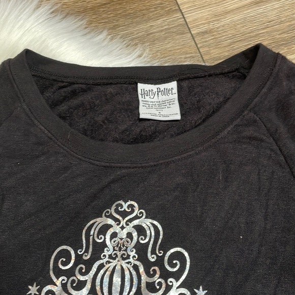 Harry Potter Black Womens Soft Crewneck Sweatshirts Size Small - Picture 4 of 9